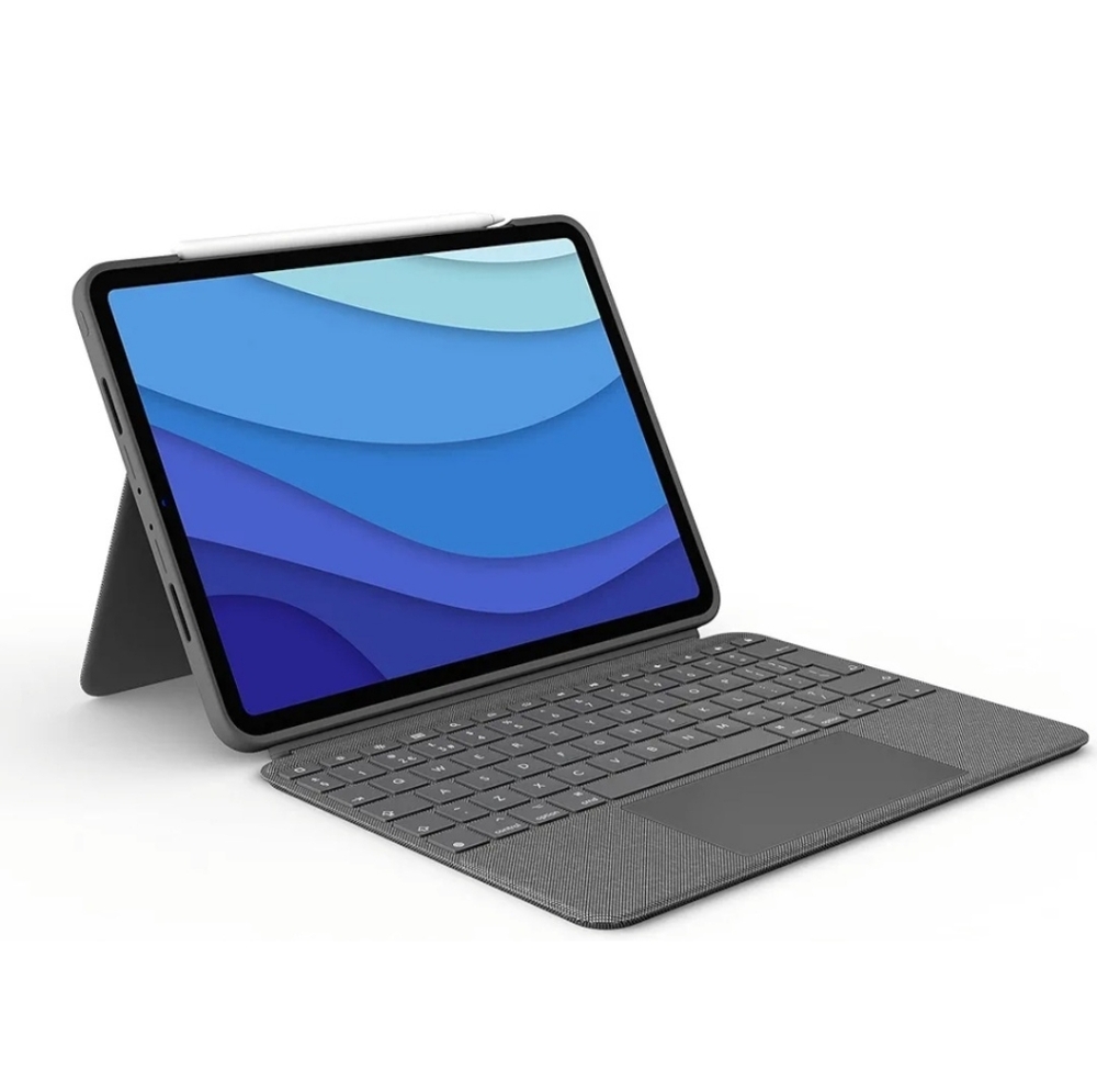 Logitech Gray Tablet Keyboard